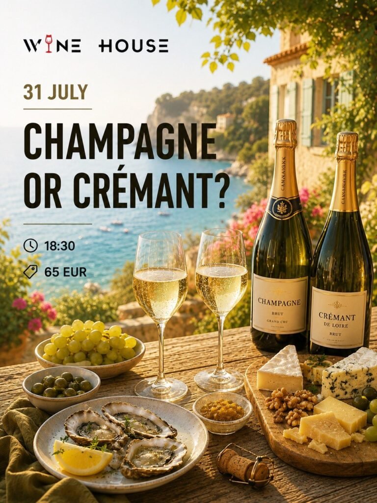 CHAMPAGNE OR CRÉMANT? 31.07.2026