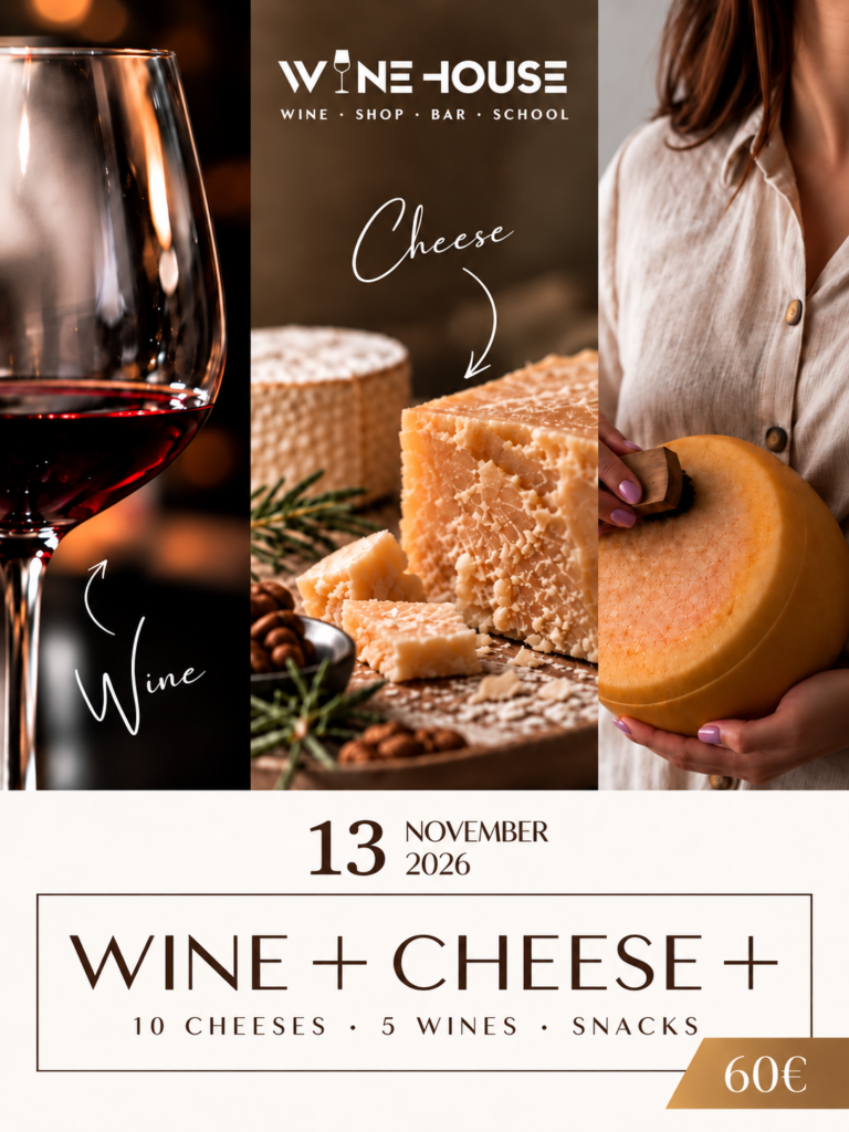 WINE & CHEESE  — 13.11.2026